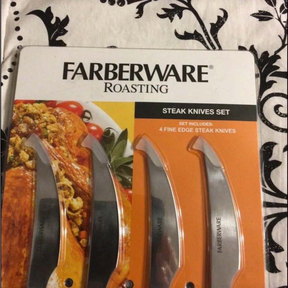 Farberwear Steak Knife Set and Carving Set